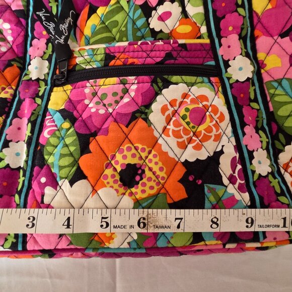 VERA BRADLEY VA VA BLOOM Shoulder Hipster Messenger Bag EUC - Picture 5 of 6